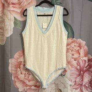 Free people sleeveless bodysuit size M